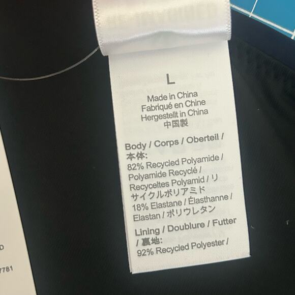 J. Crew Swim Curved-Waist Cheeky Bikini Bottoms Navy L Large New - Picture 5 of 6